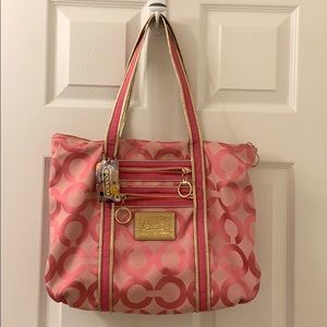 Authentic Coach Poppy Tote